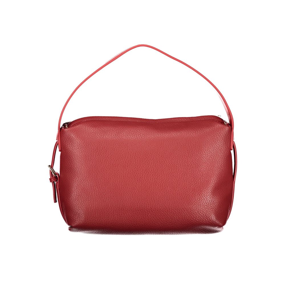 Mario Valentino Rosso Polyurethane Women's Bag with Adjustable Strap Mario Valentino