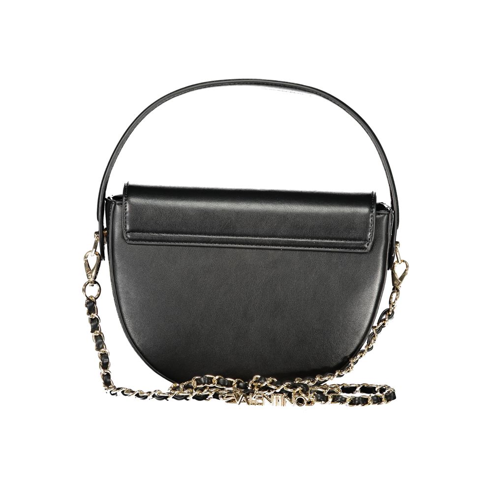 Mario Valentino Black Polyurethane Women's Bag Mario Valentino