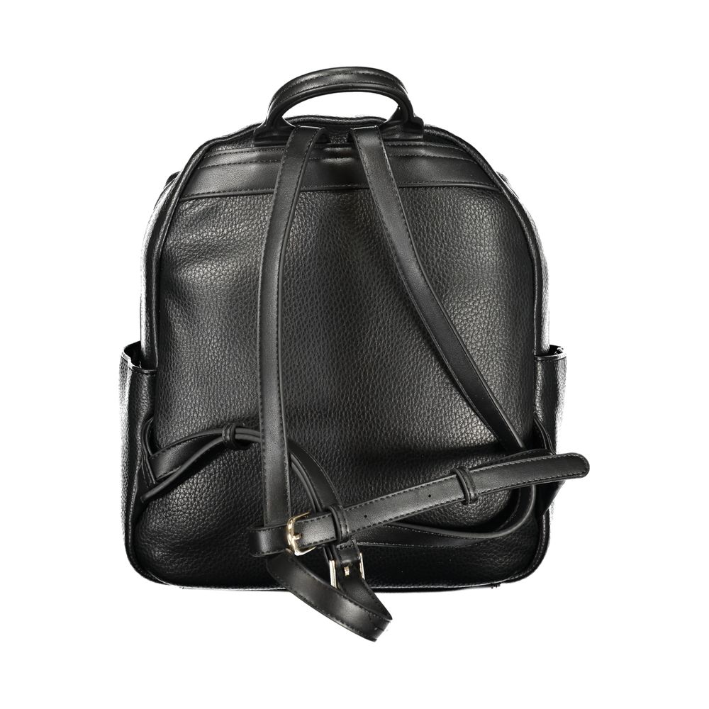 Mario Valentino Nero Polyurethane Women's Backpack Mario Valentino