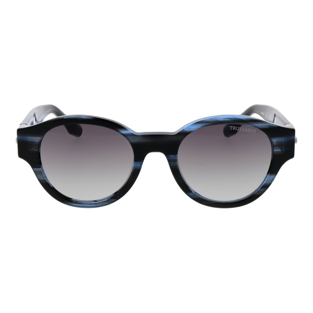Trussardi Black Acetate Sunglasses Trussardi