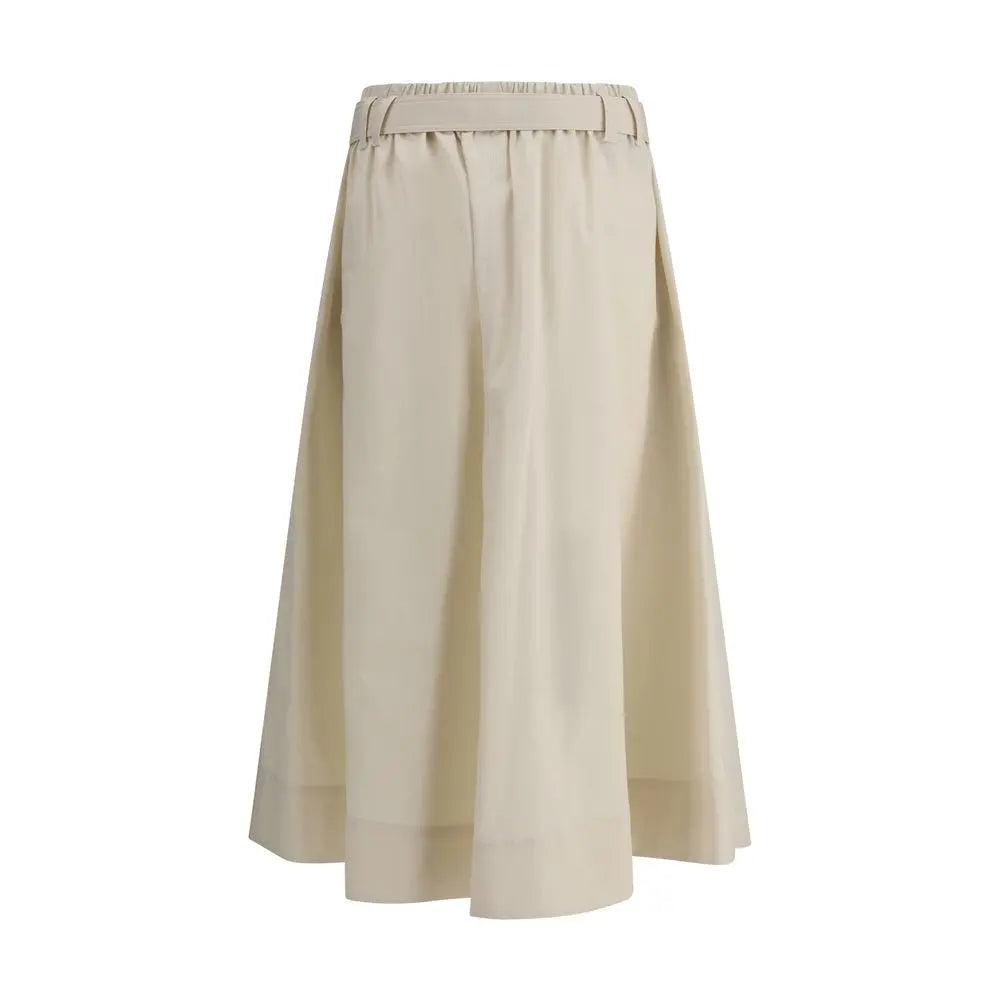 Brunello Cucinelli long for women in cream, product view 2