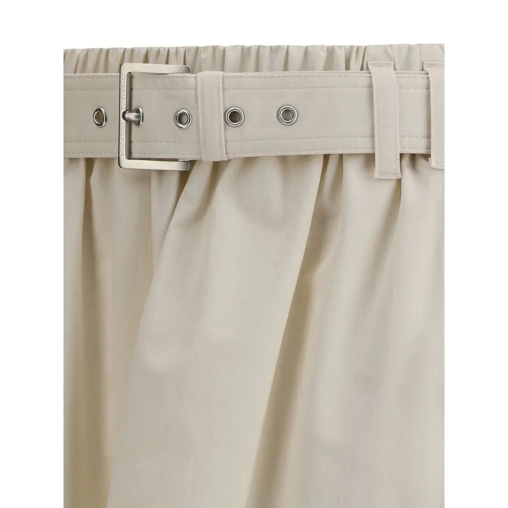 Brunello Cucinelli long for women in cream, product view 3