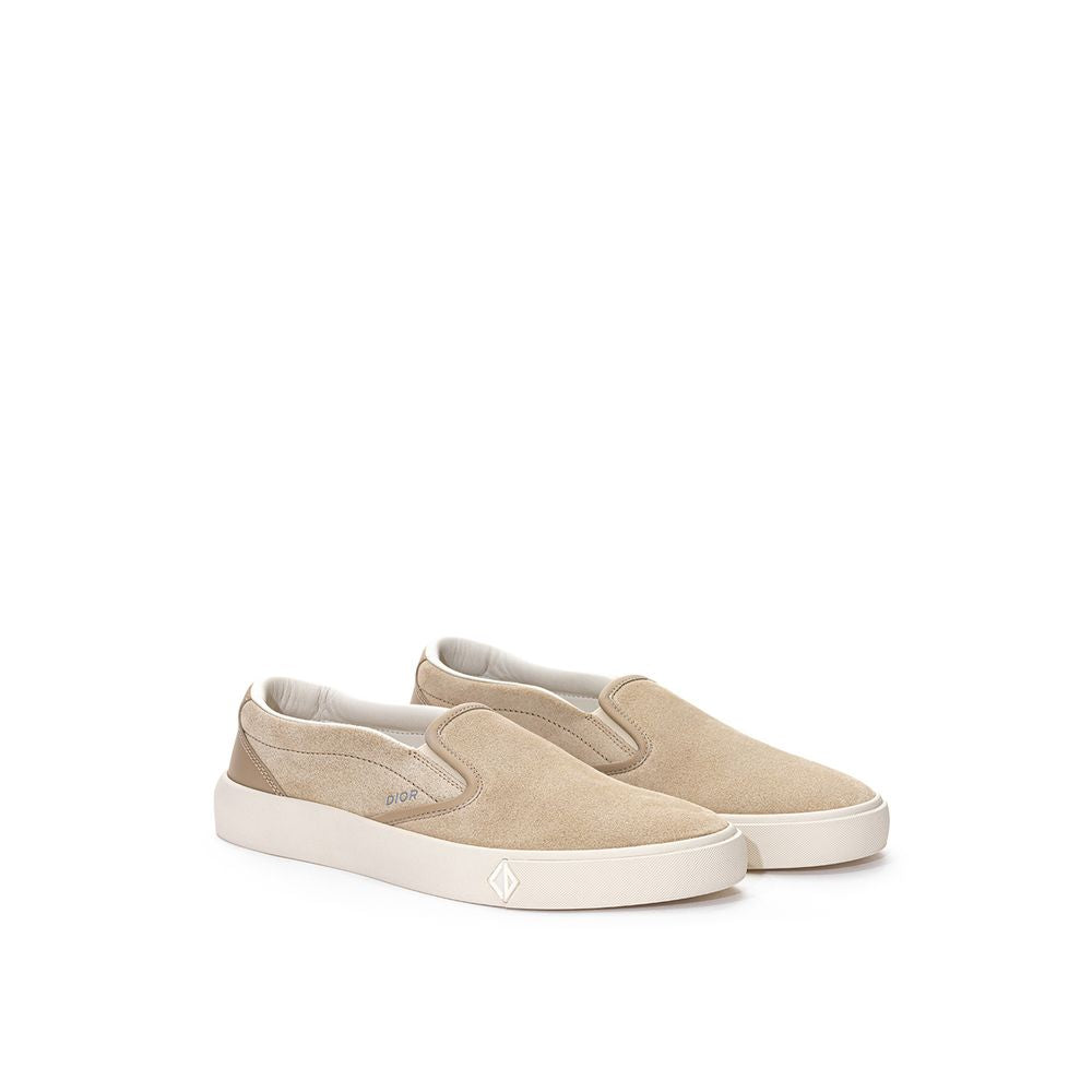 Dior slip-on loafers for men in beige, product view 2