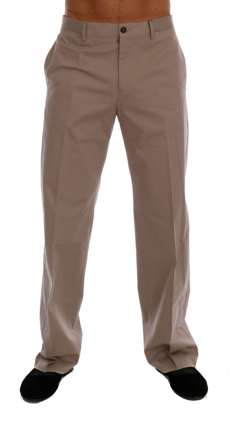Dolce & Gabbana chino pants for men in beige, product view 1
