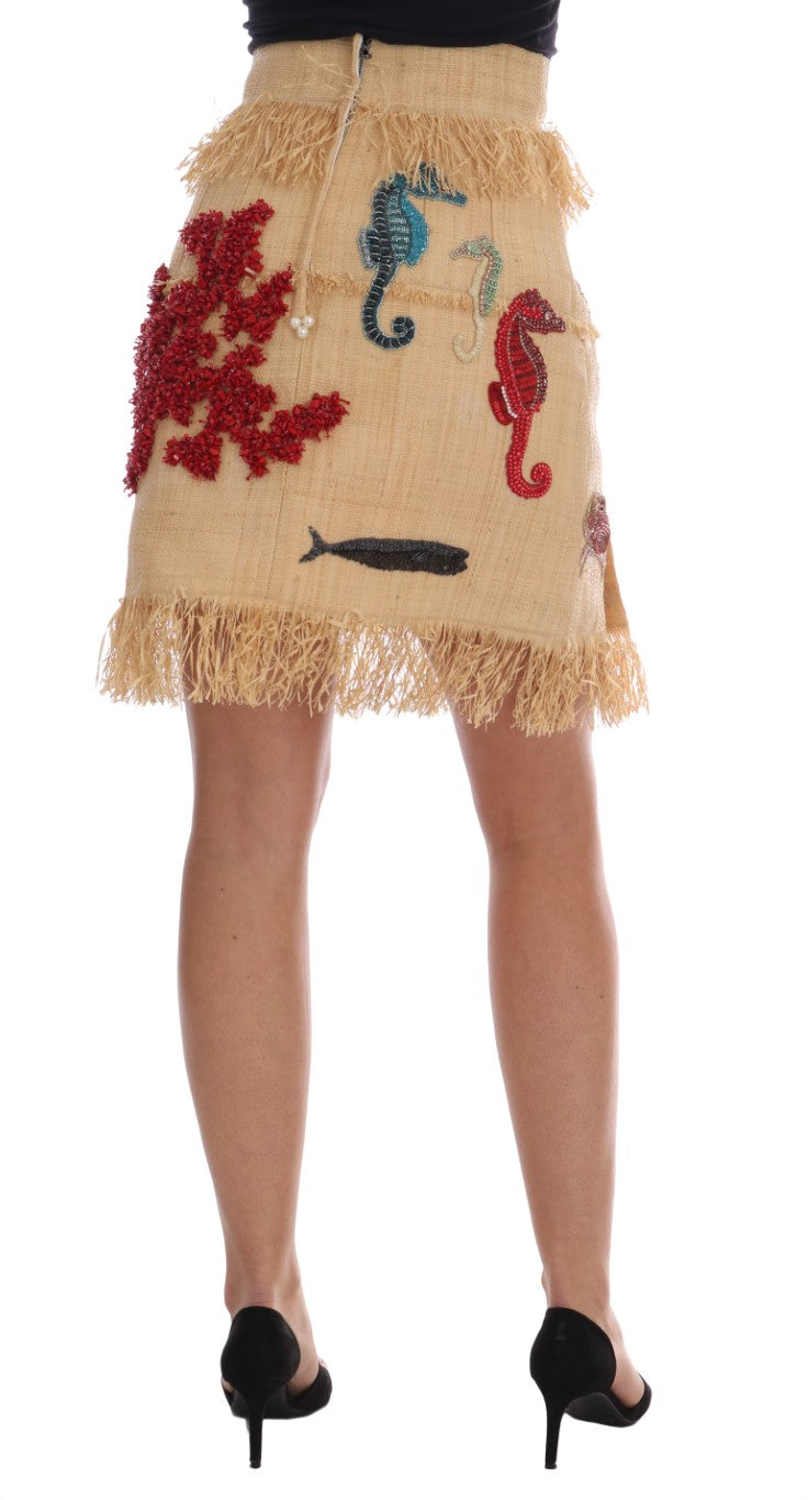 Dolce & Gabbana midi for women in beige, product view 3