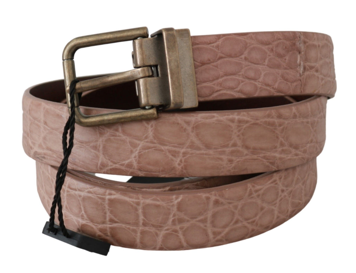 Dolce & Gabbana regular belts for men in beige, product view 2