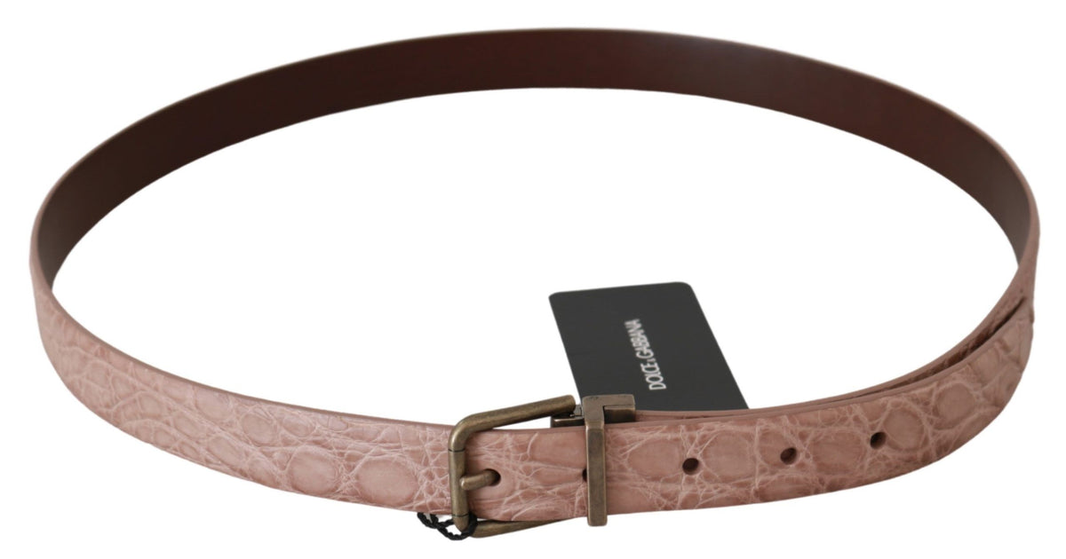 Dolce & Gabbana regular belts for men in beige, product view 3