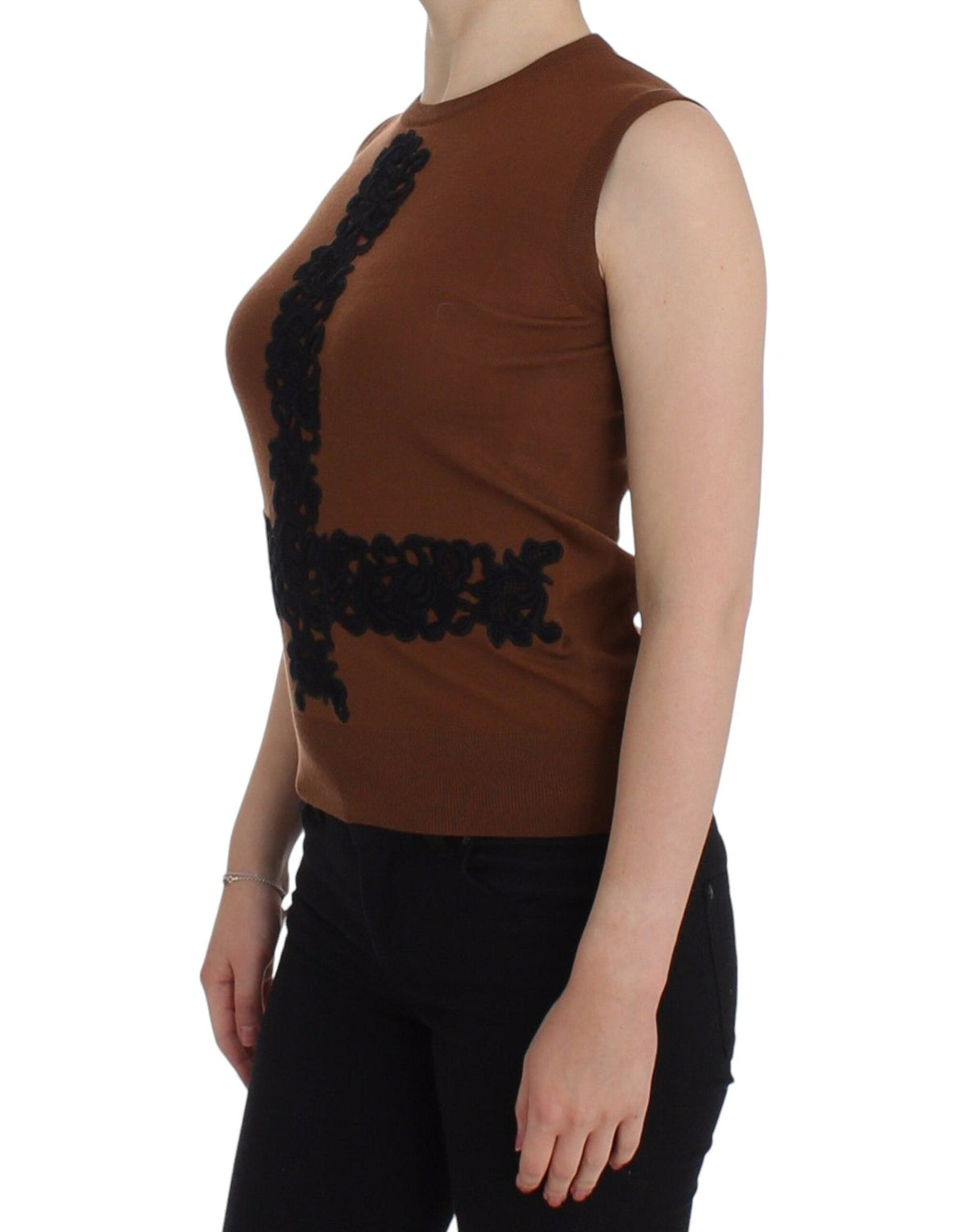 Dolce & Gabbana sleeveless for women in beige, product view 2