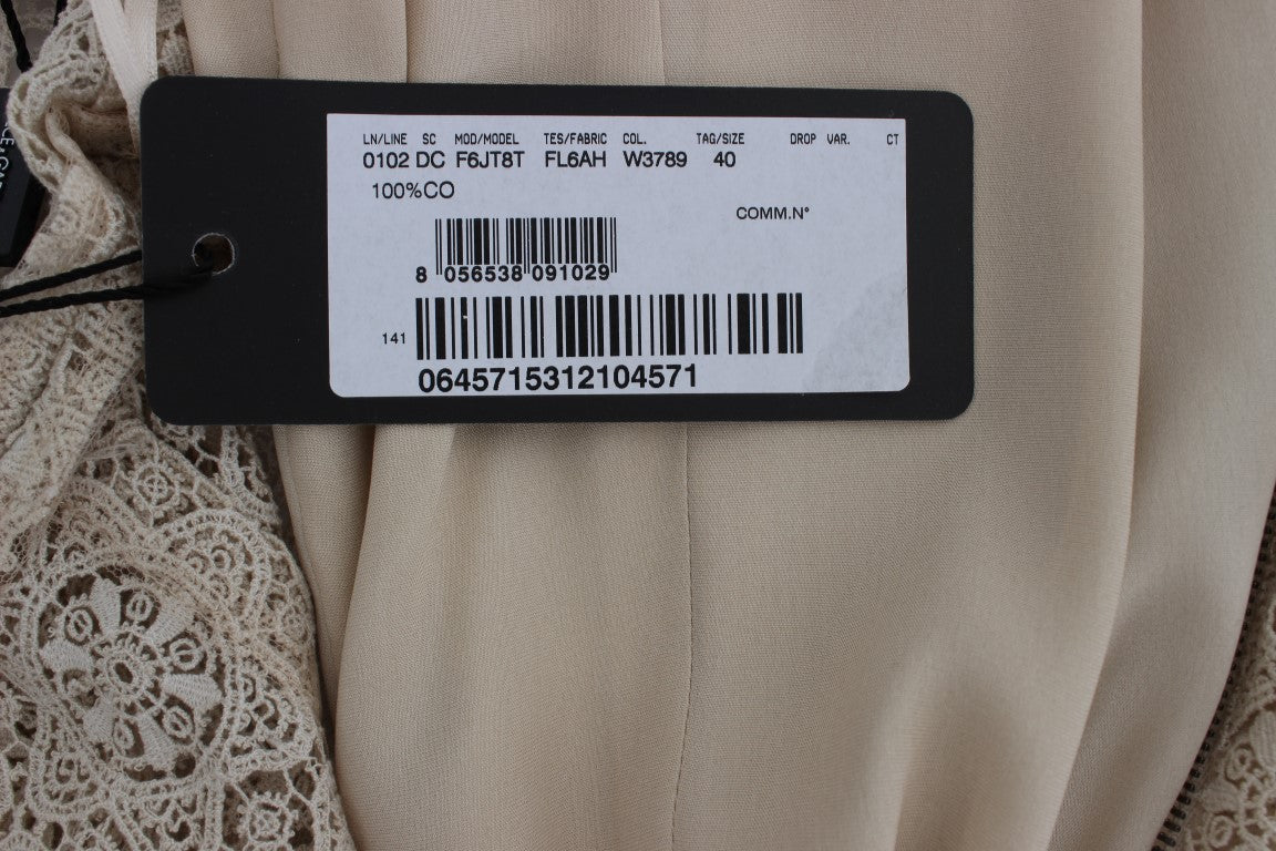 Dolce & Gabbana sleeveless for women in beige, product view 8