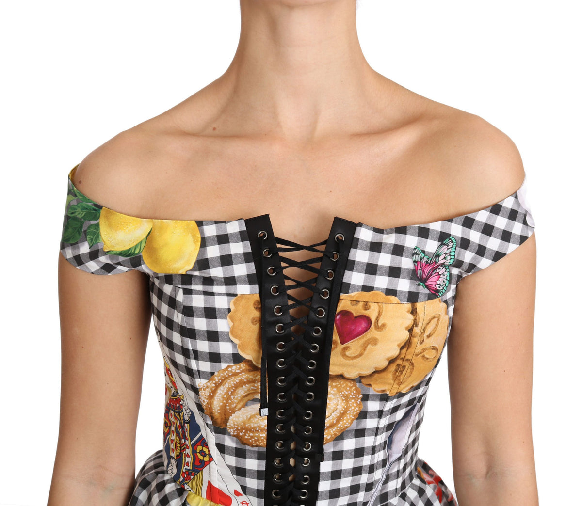 Dolce & Gabbana t-shirts for women in black/white, product view 3