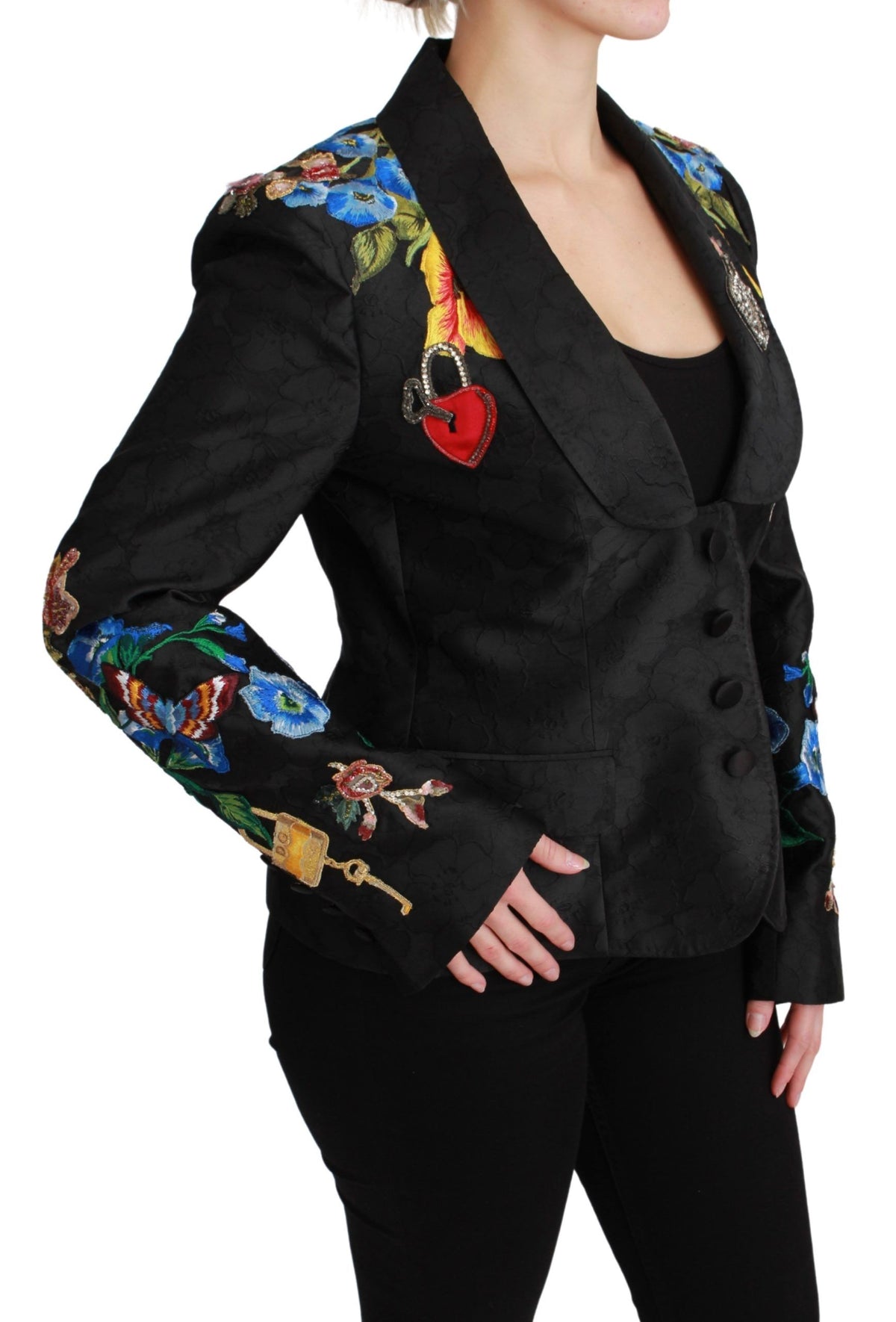 Dolce & Gabbana blazers for women in black, product view 2