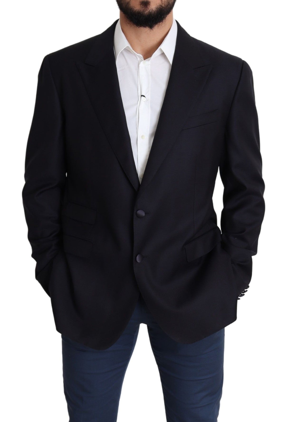 Dolce & Gabbana blazers for men in black, product view 2
