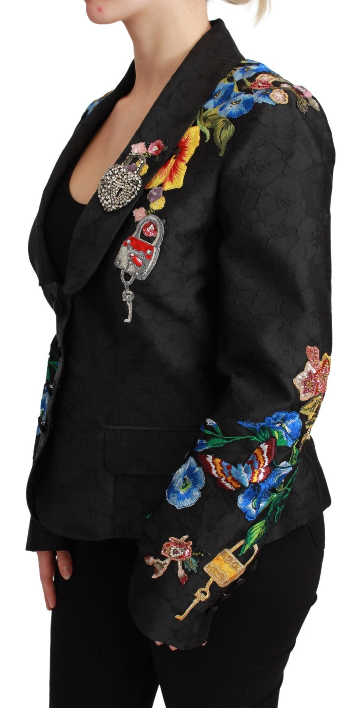 Dolce & Gabbana blazers for women in black, product view 3