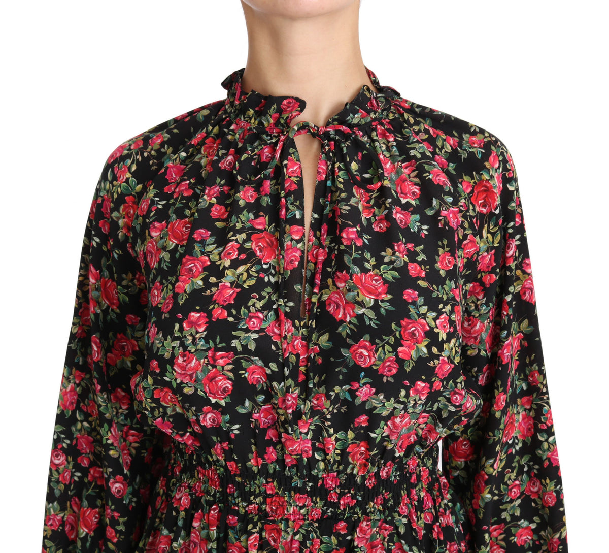 Dolce & Gabbana blouses for women in black, product view 3