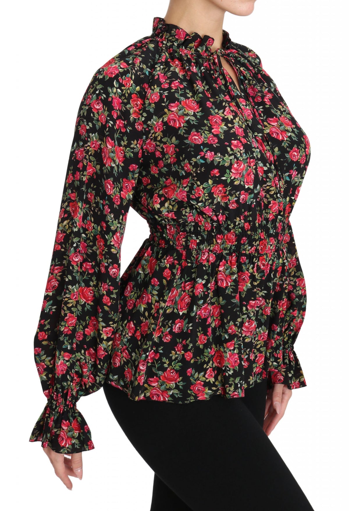 Dolce & Gabbana blouses for women in black, product view 5