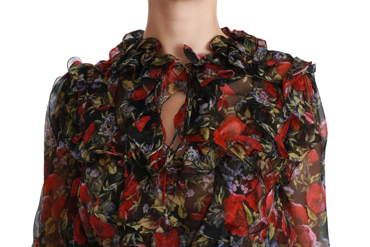 Dolce & Gabbana blouses for women in black, product view 5