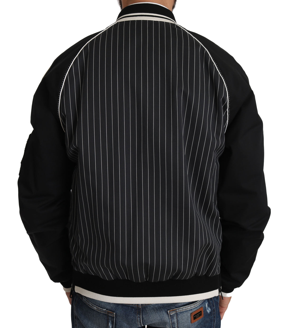 Dolce & Gabbana bombers for men in black, product view 5