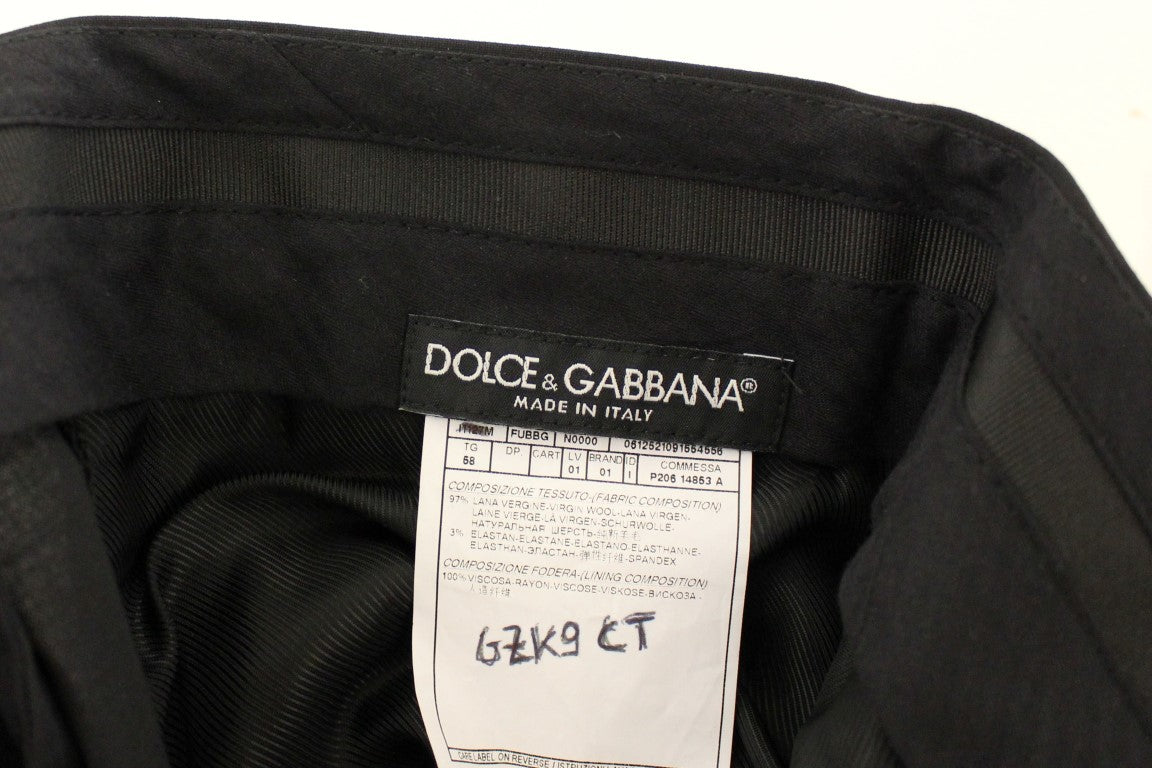 Dolce & Gabbana casual pants for men in black, product view 6