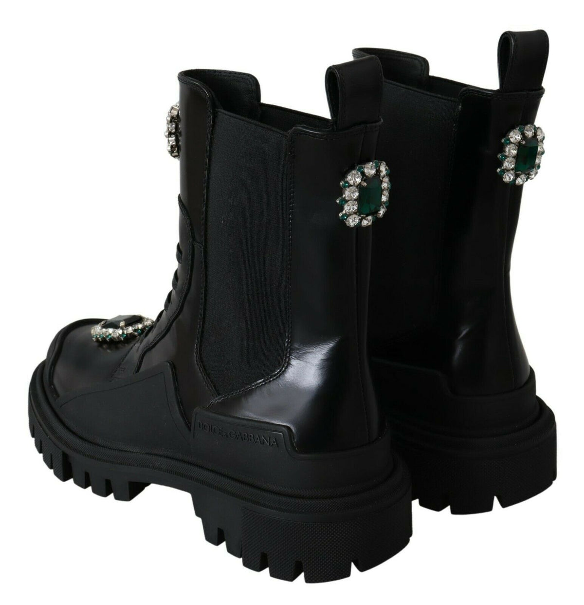 Dolce & Gabbana chelsea boots for women in black, product view 7