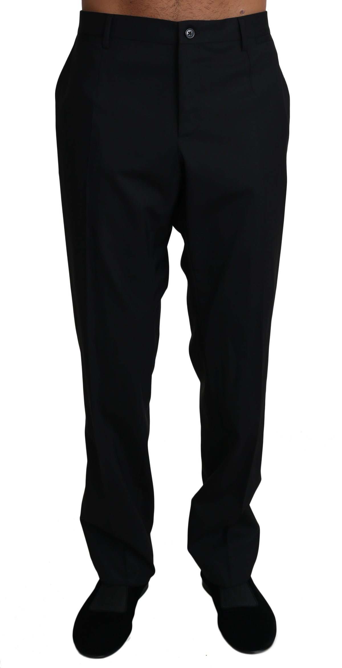 Dolce & Gabbana dress pants for men in black, product view 1
