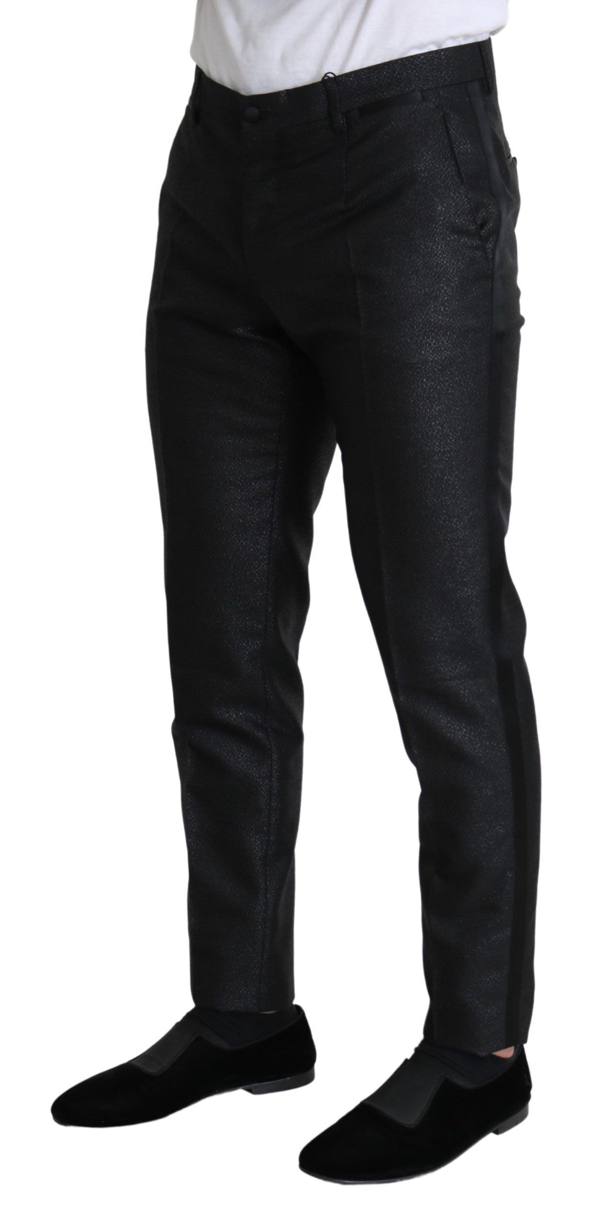 Dolce & Gabbana dress pants for men in black, product view 2