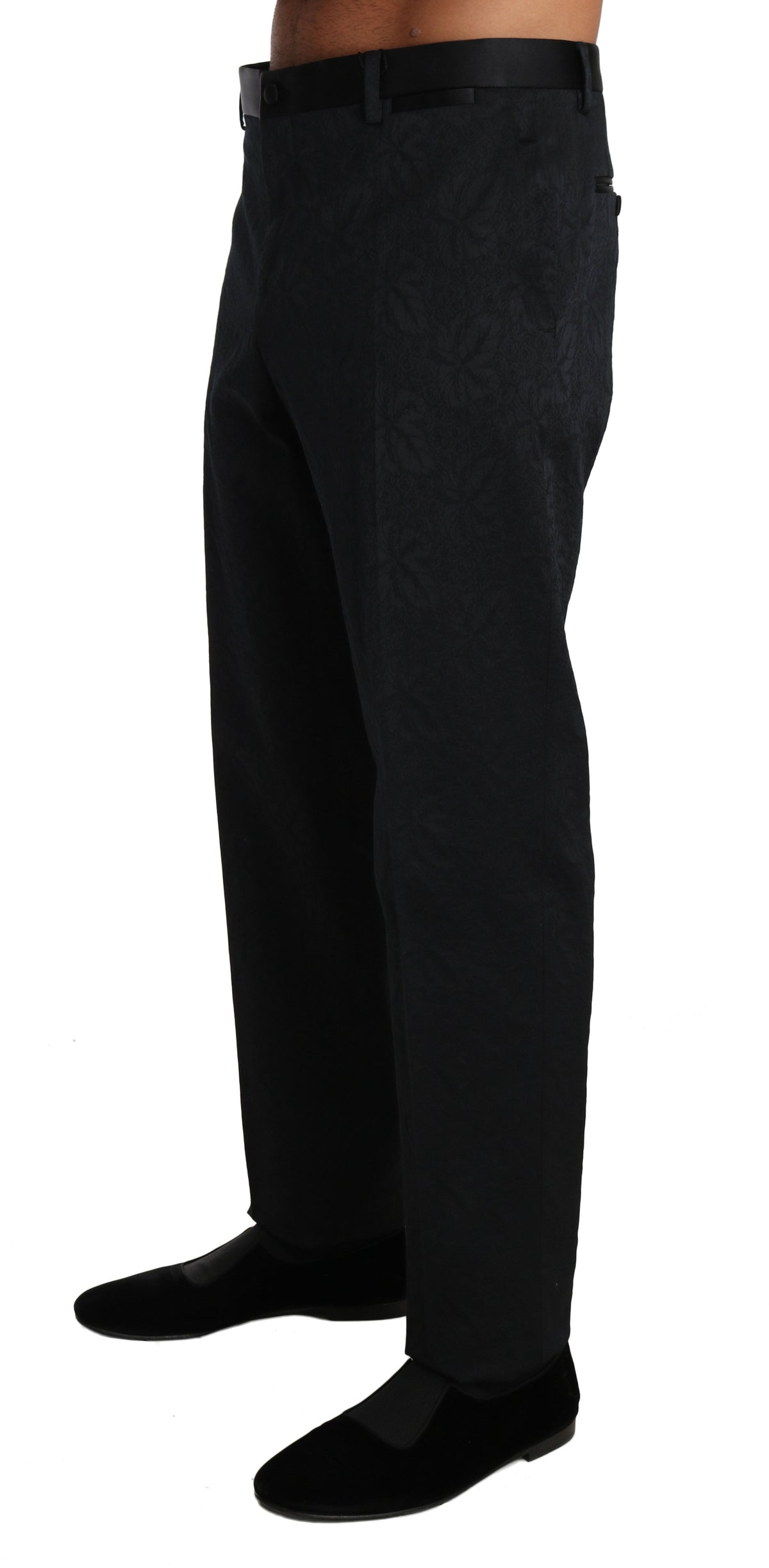 Dolce & Gabbana dress pants for men in black, product view 3