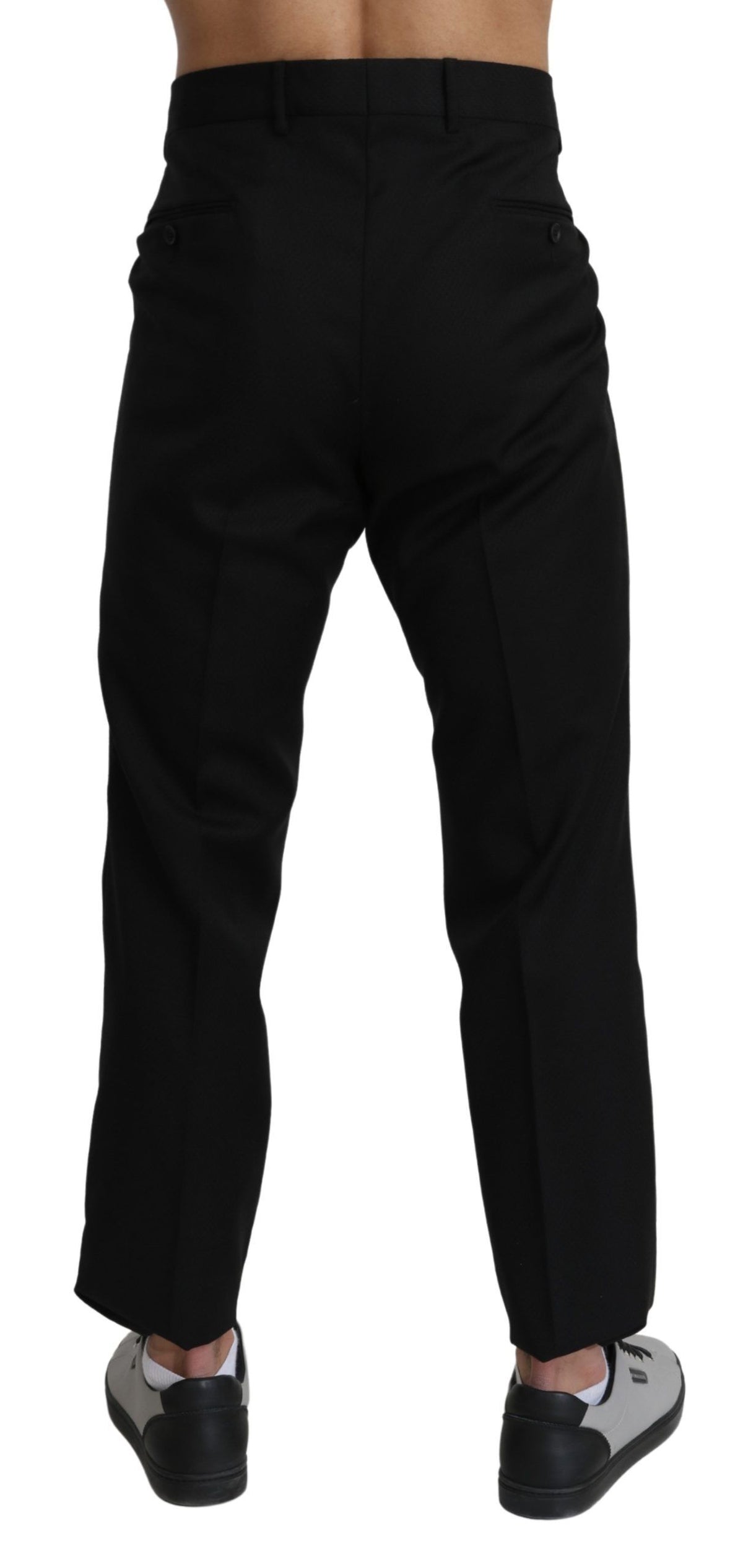 Dolce & Gabbana dress pants for men in black, product view 3