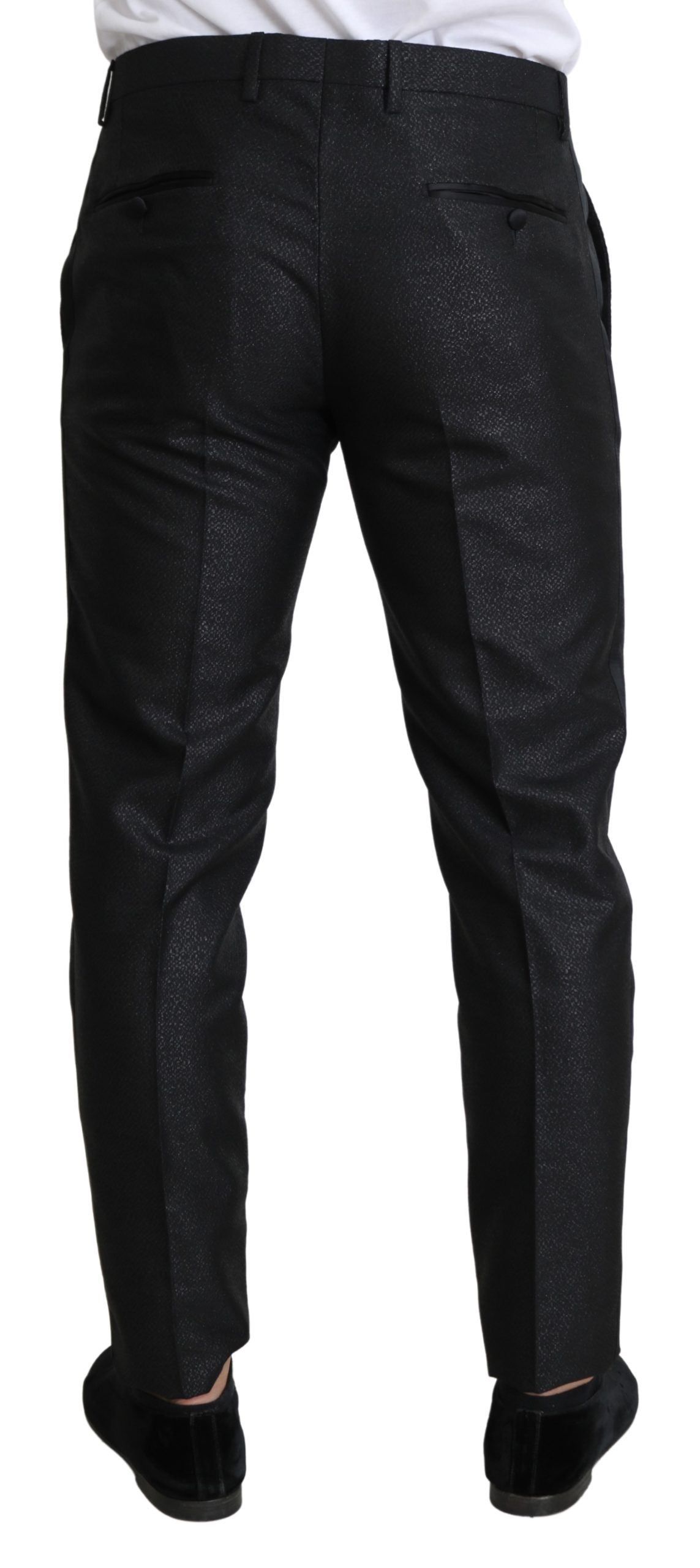 Dolce & Gabbana dress pants for men in black, product view 3