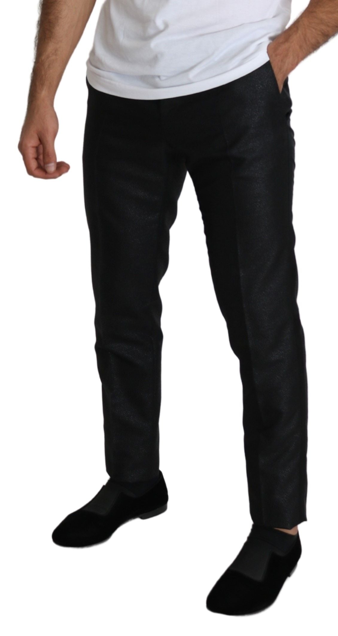 Dolce & Gabbana dress pants for men in black, product view 5