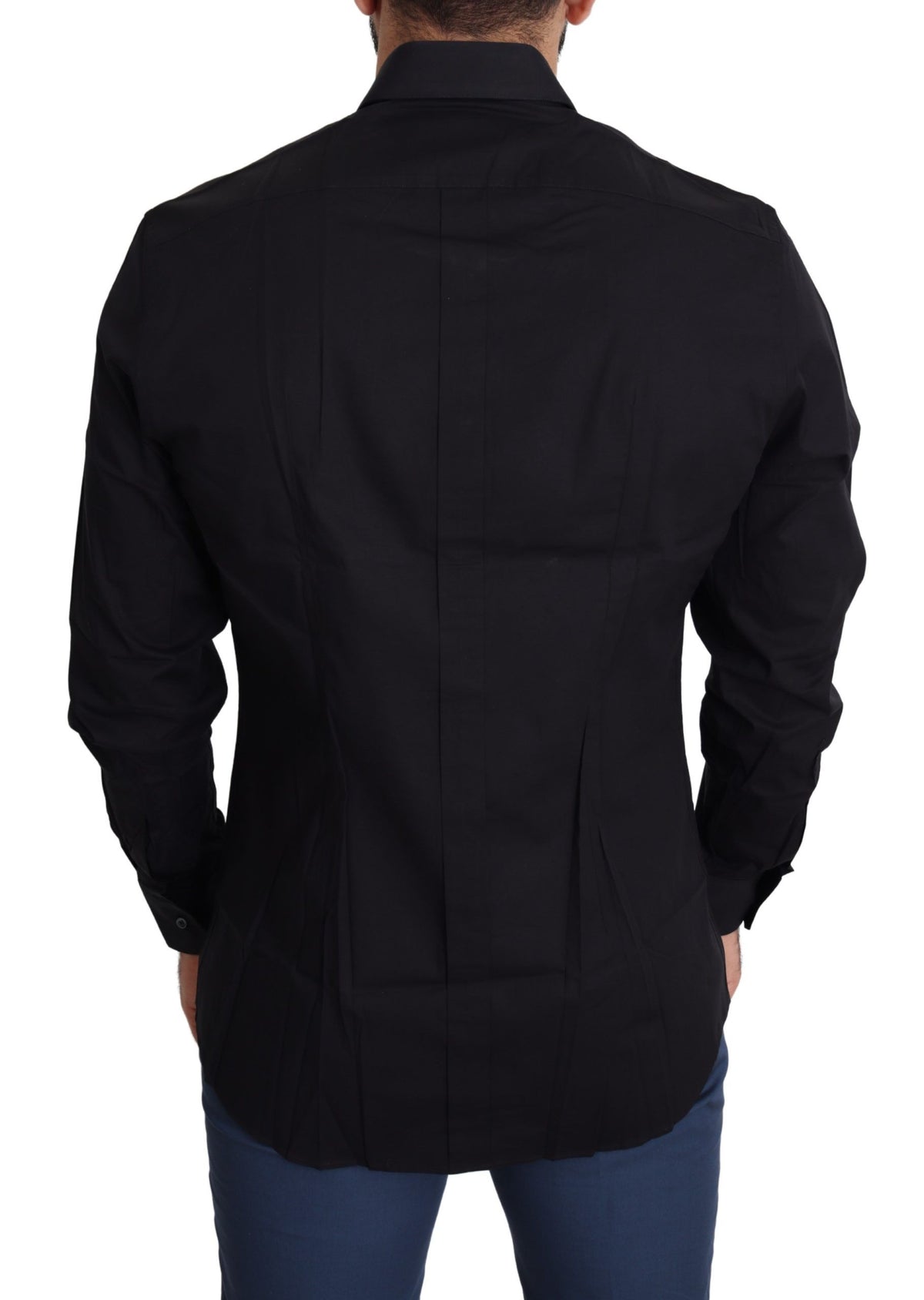 Dolce & Gabbana dress shirts for men in black, product view 3