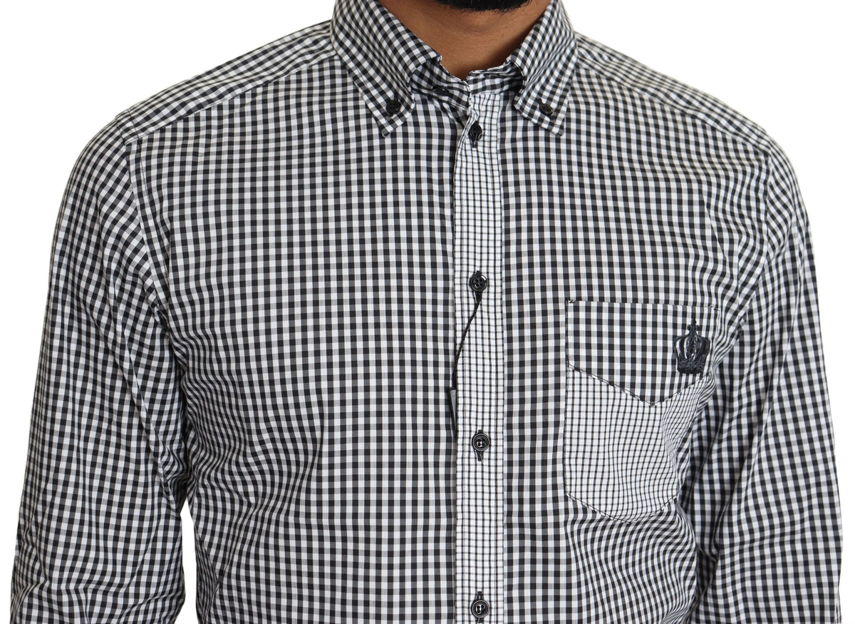 Dolce & Gabbana dress shirts for men in black, product view 3
