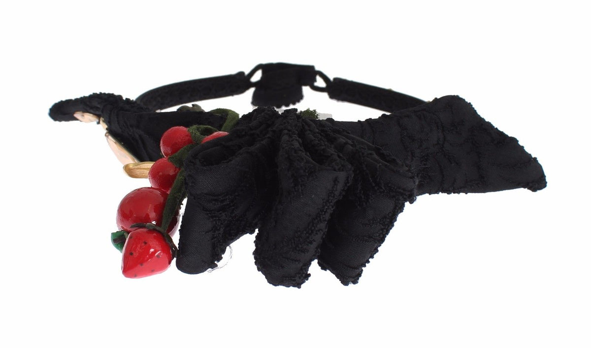 Dolce & Gabbana headbands for women in black, product view 3