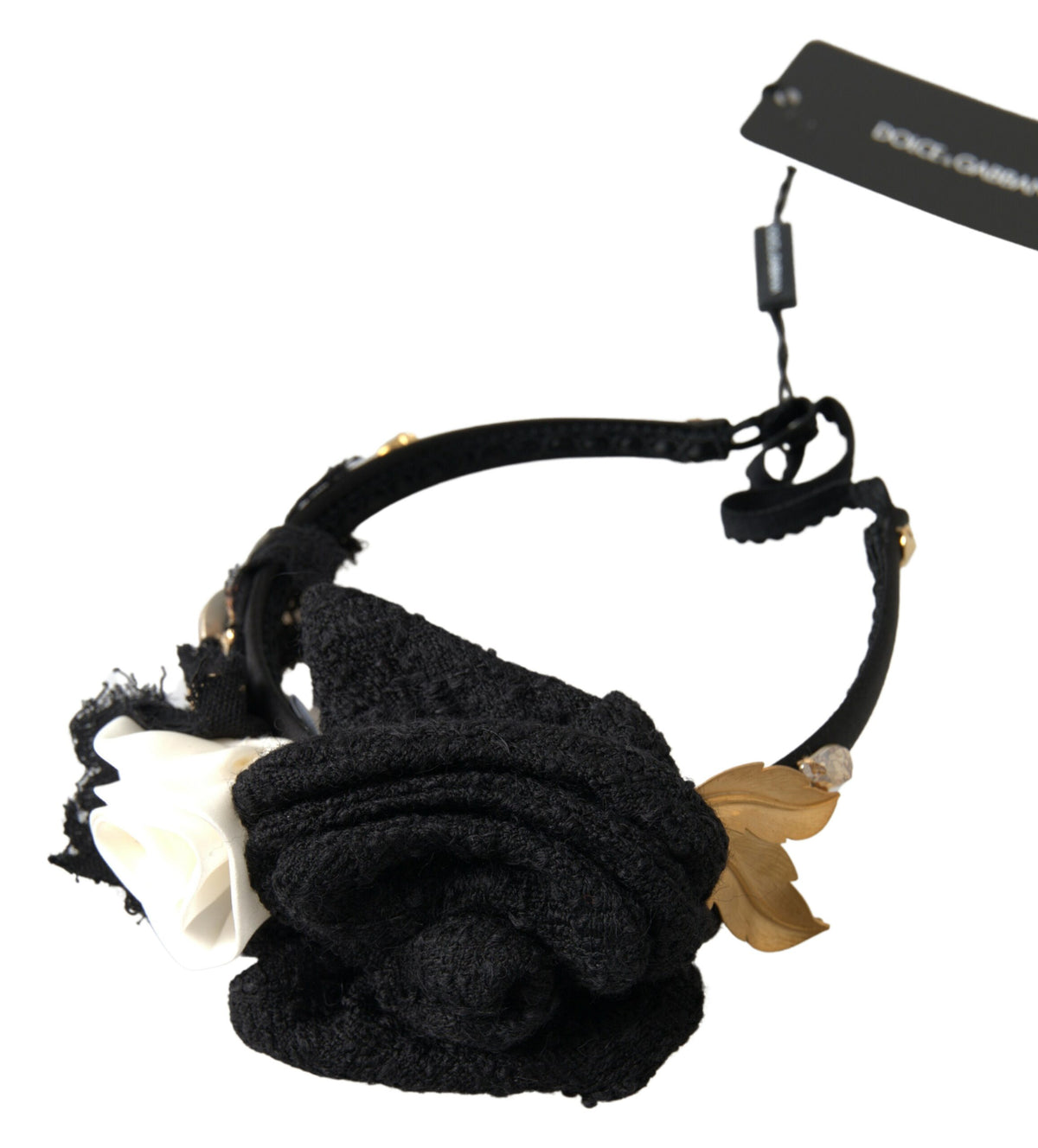 Dolce & Gabbana headbands for women in black, product view 8