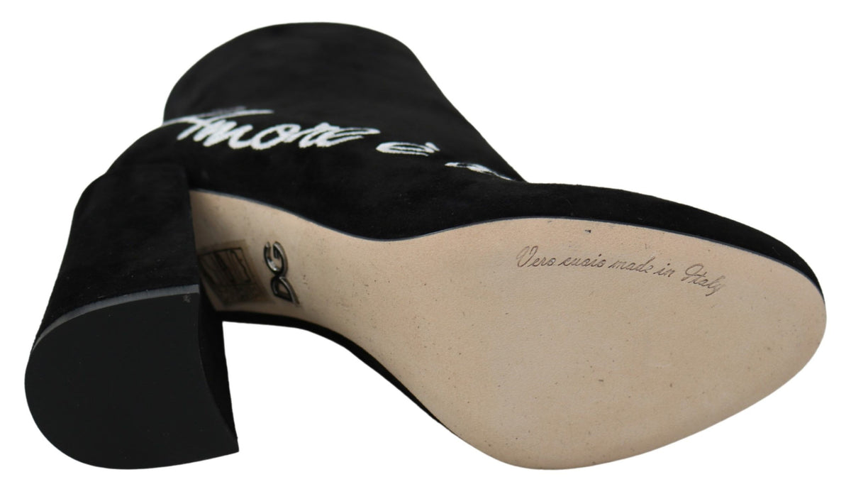 Dolce & Gabbana high heel for women in black, product view 2