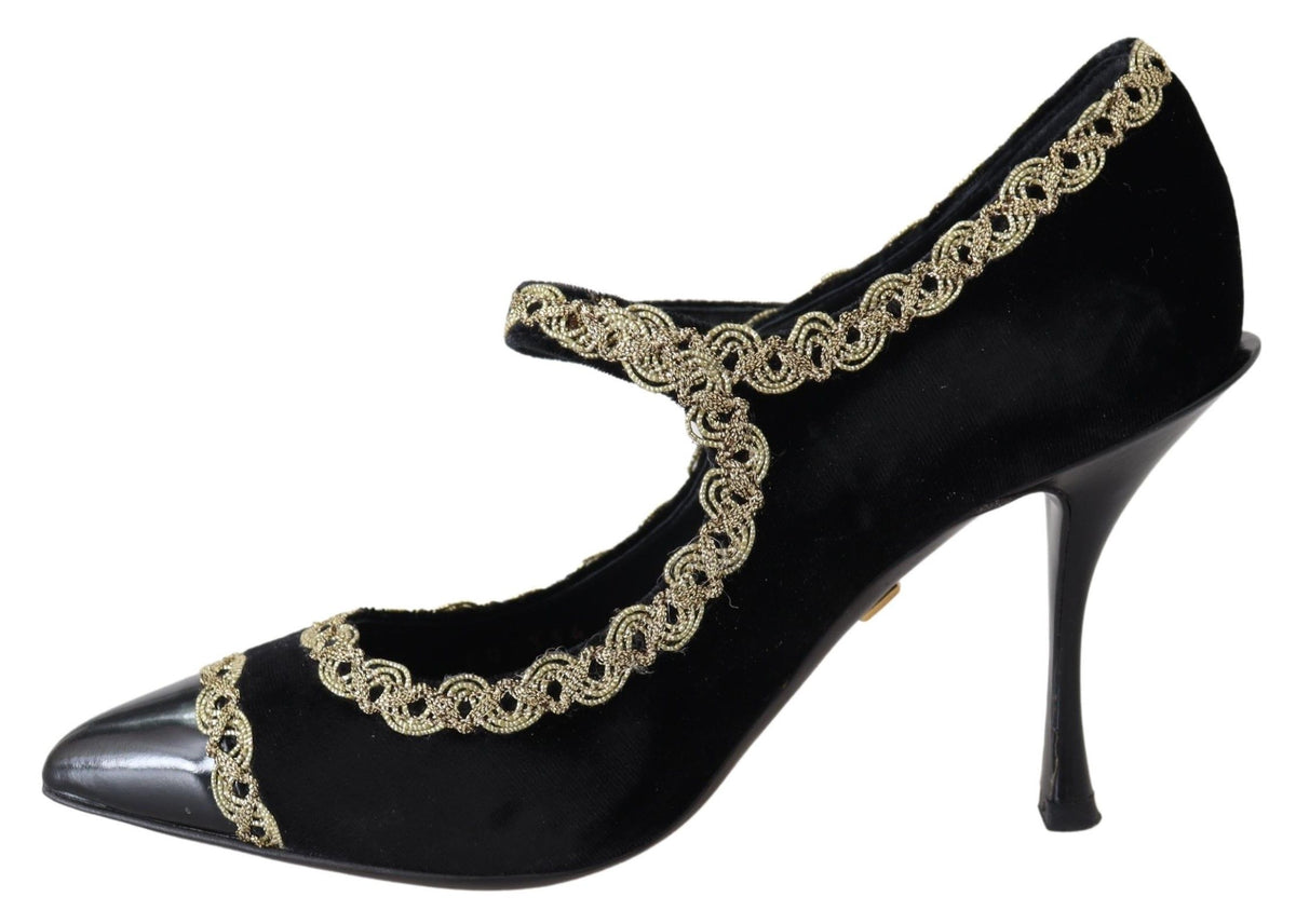 Dolce & Gabbana high heel for women in black, product view 5