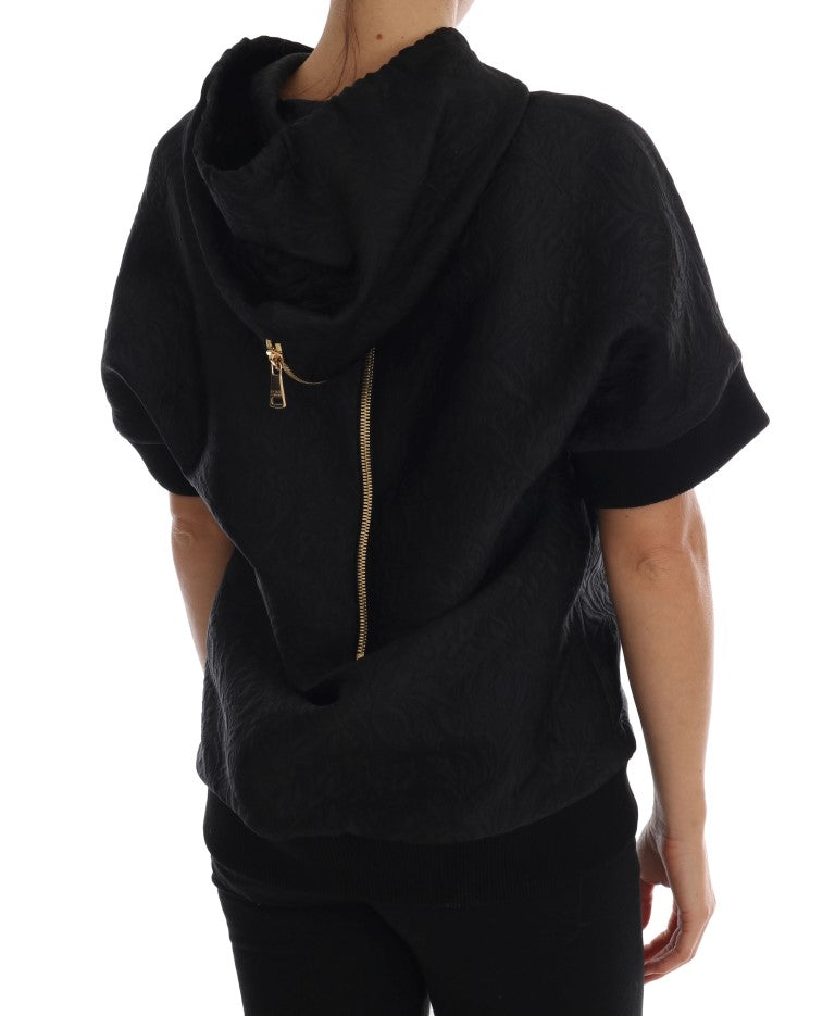 Dolce & Gabbana hoodies for women in black, product view 3