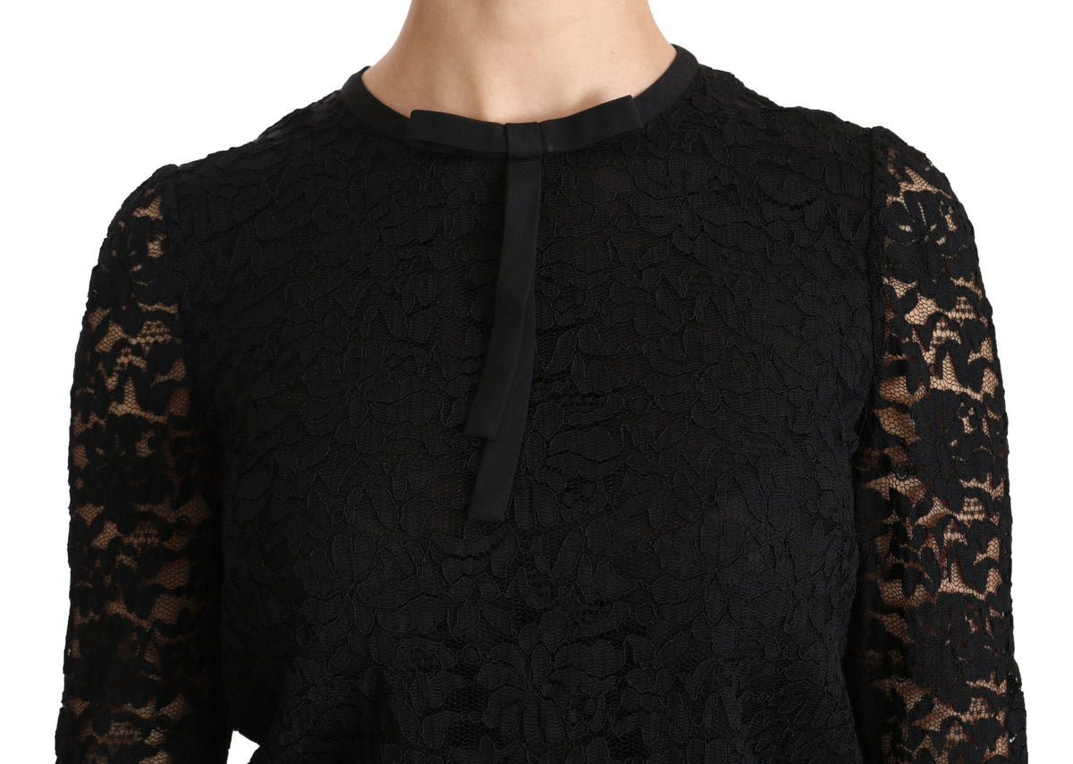 Dolce & Gabbana long sleeve for women in black, product view 5