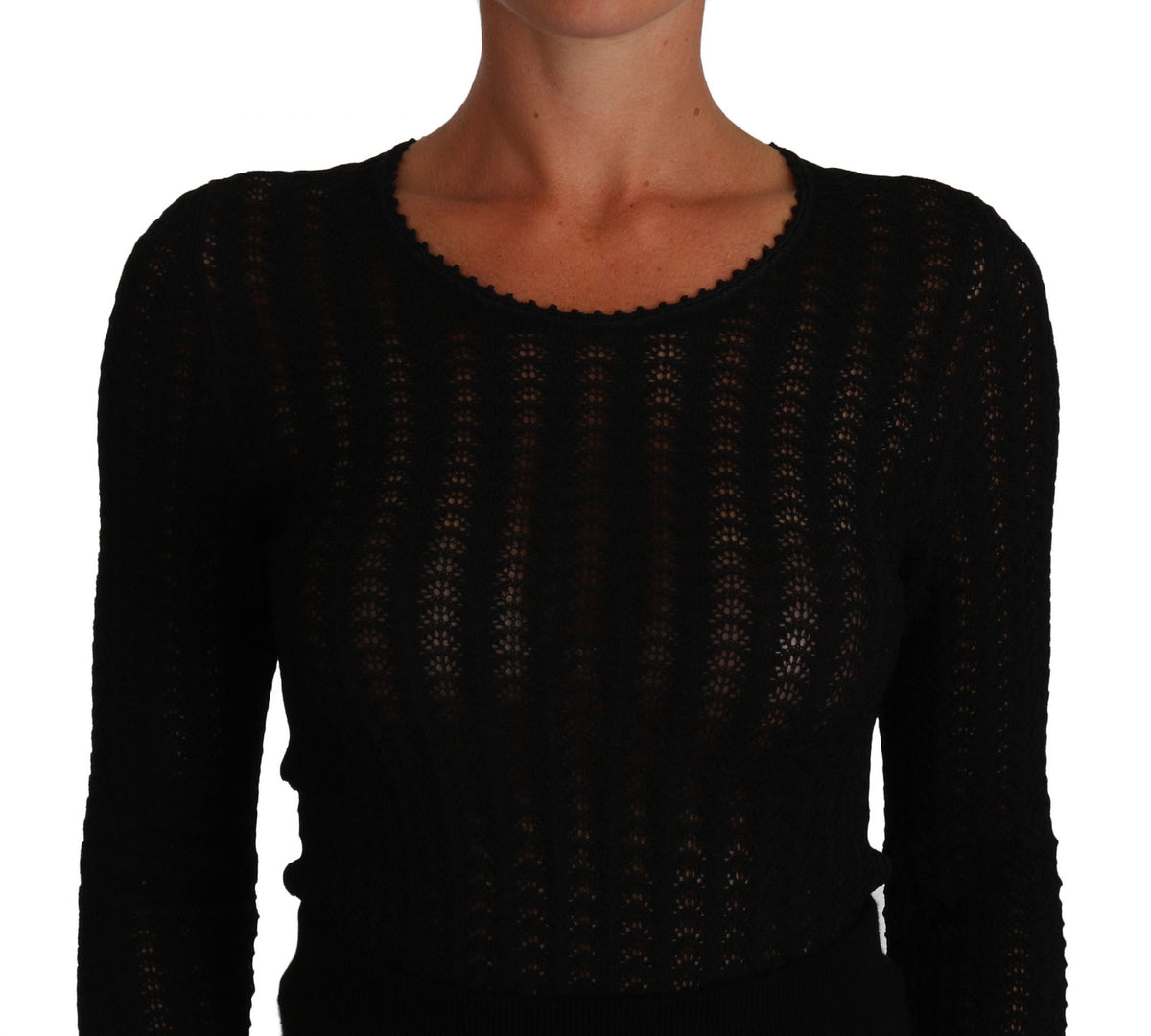 Dolce & Gabbana longsleeve for women in black, product view 4