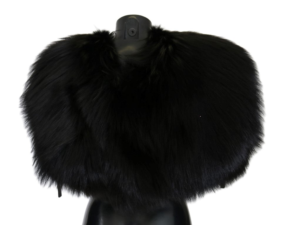 Dolce & Gabbana scarves for women in black, product view 3