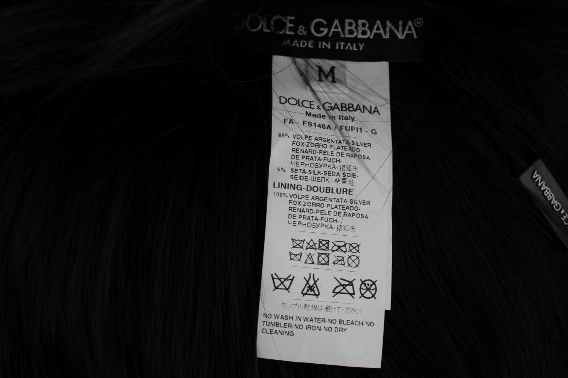 Dolce & Gabbana scarves for women in black, product view 8
