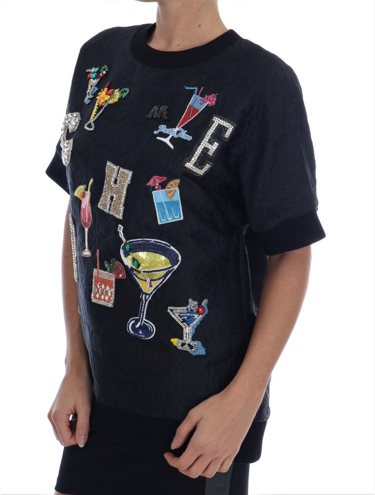 Dolce & Gabbana sweatshirts for women in black, product view 2