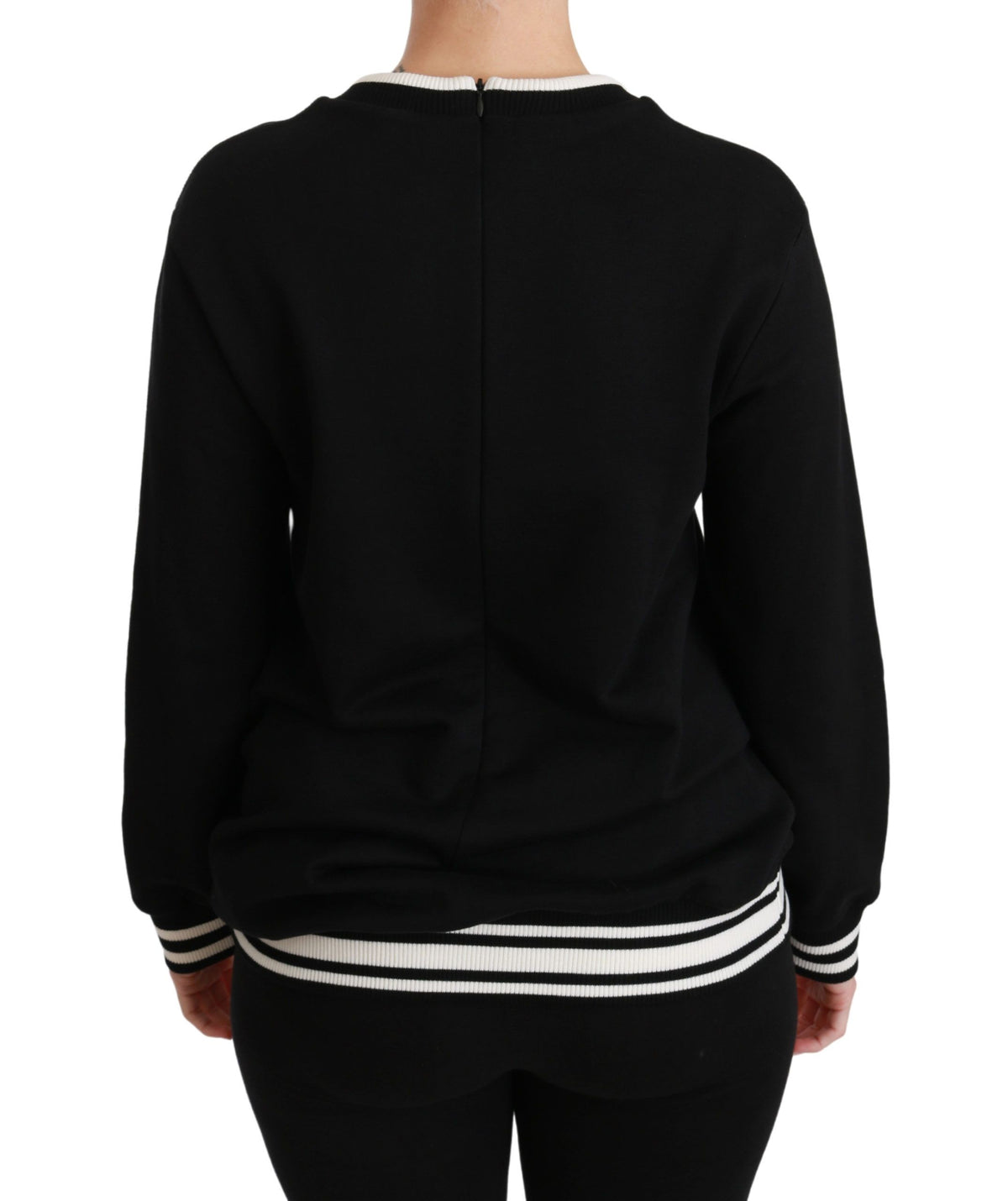 Dolce & Gabbana sweatshirts for women in black, product view 4