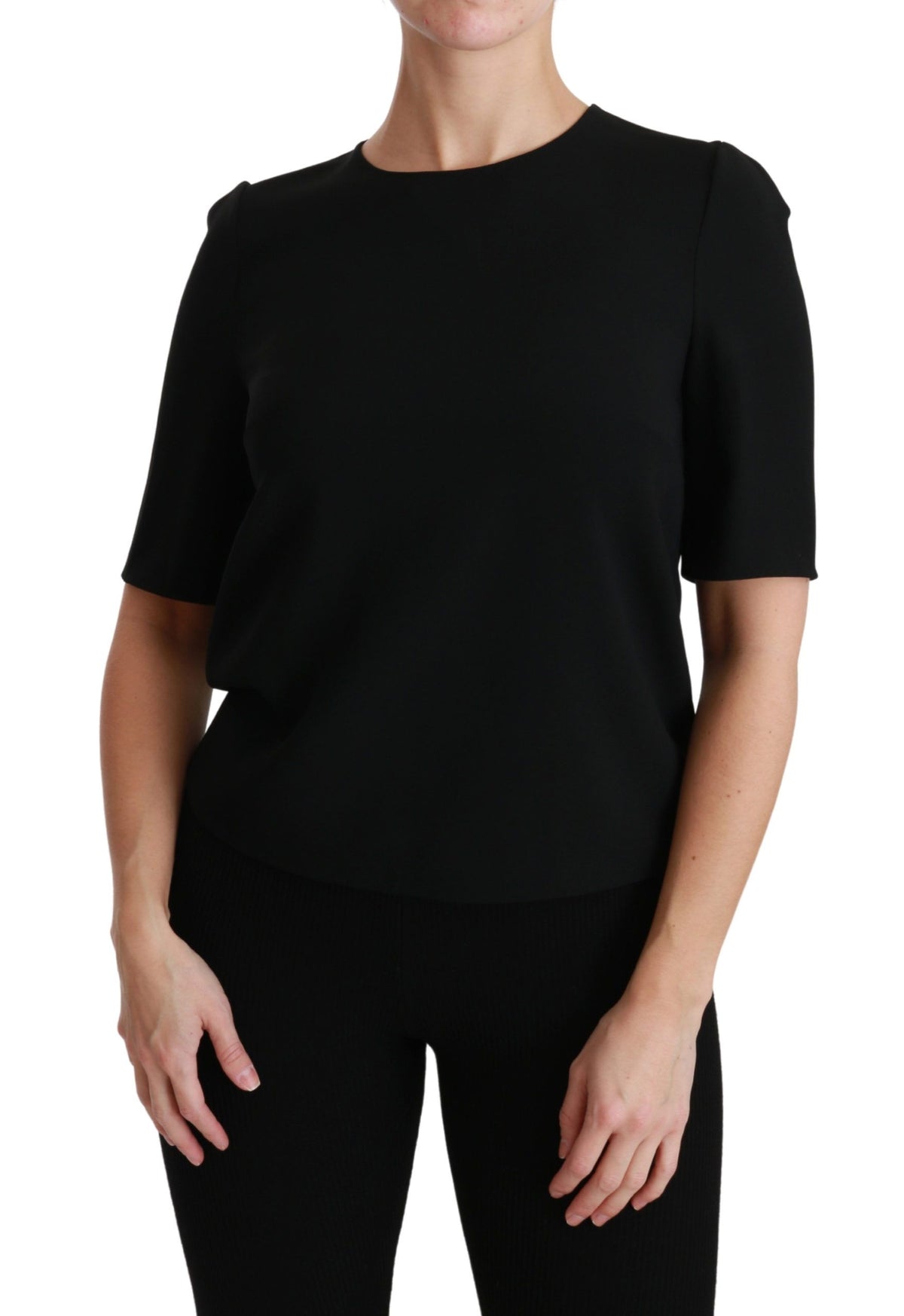 Dolce & Gabbana t-shirts for women in black, product view 1