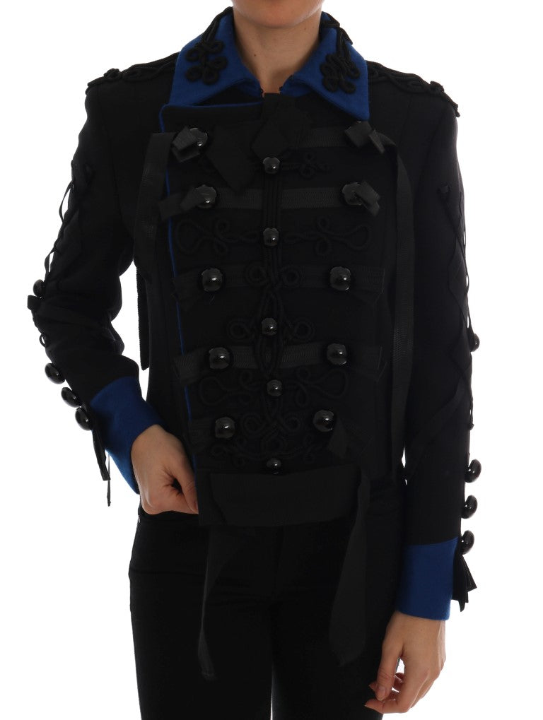 Dolce & Gabbana trench coats for women in black, product view 1