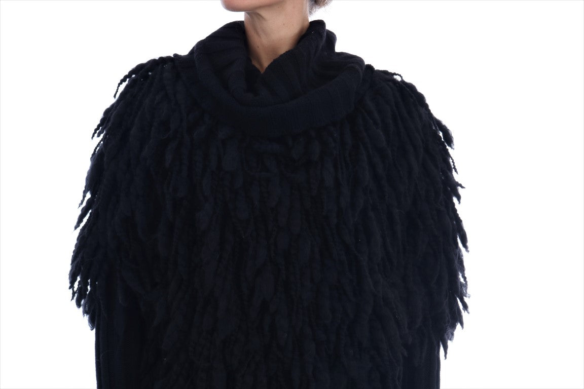 Dolce & Gabbana turtlenecks for women in black, product view 5