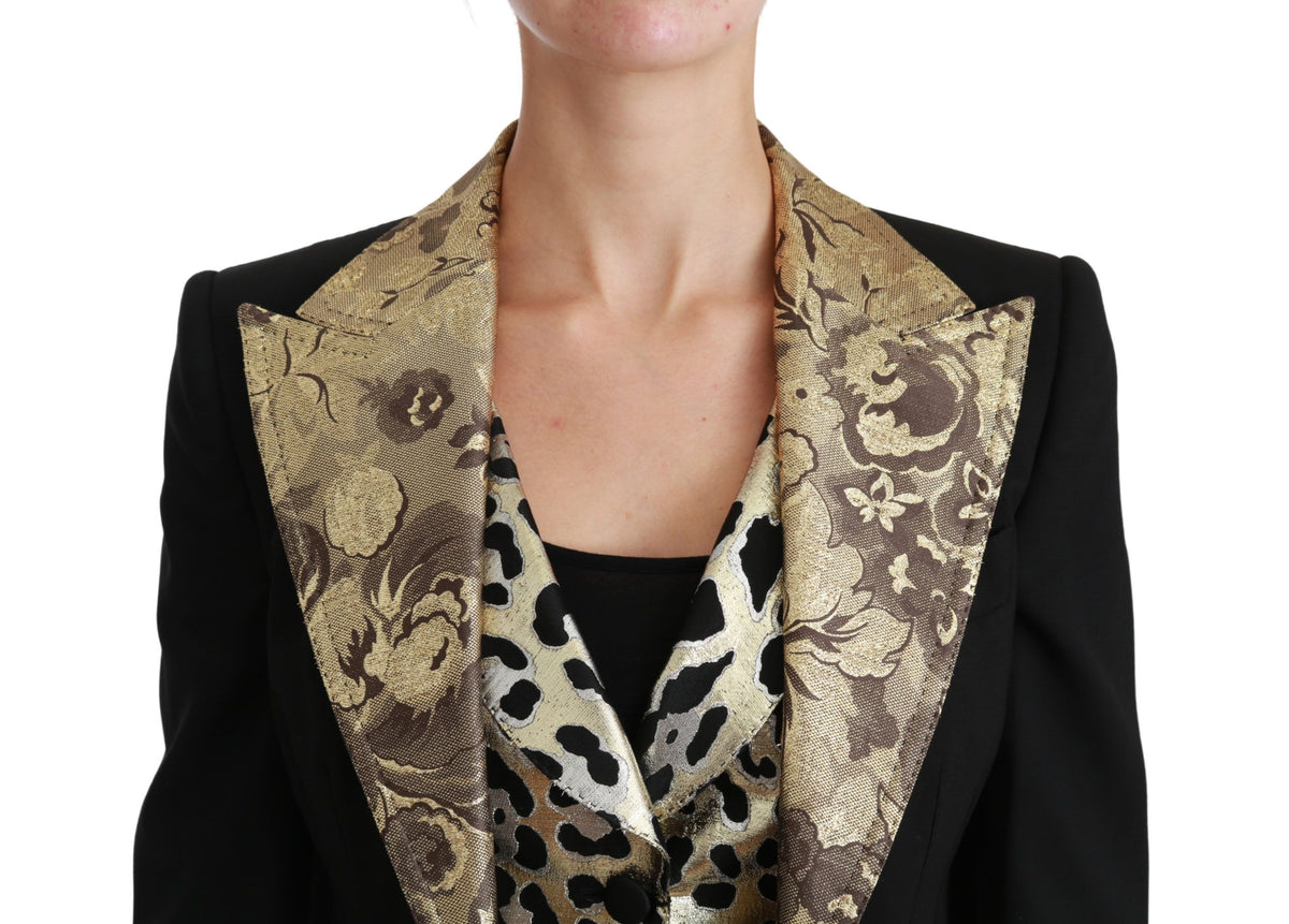 Dolce & Gabbana two-piece suits for women in black, product view 5
