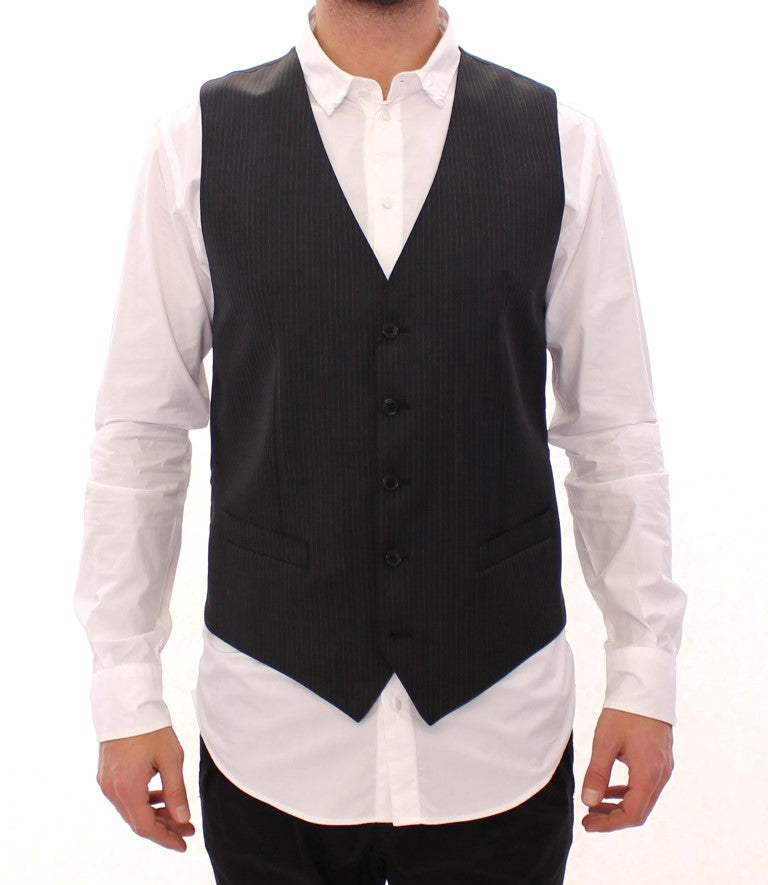 Dolce & Gabbana waistcoats for men in black, product view 1