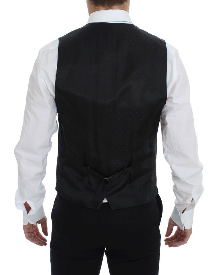 Dolce & Gabbana waistcoats for men in black, product view 3