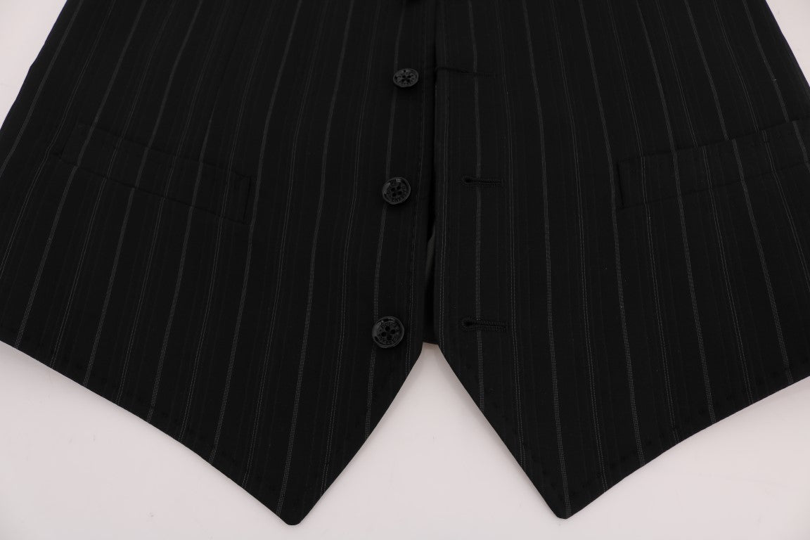 Dolce & Gabbana waistcoats for men in black, product view 5