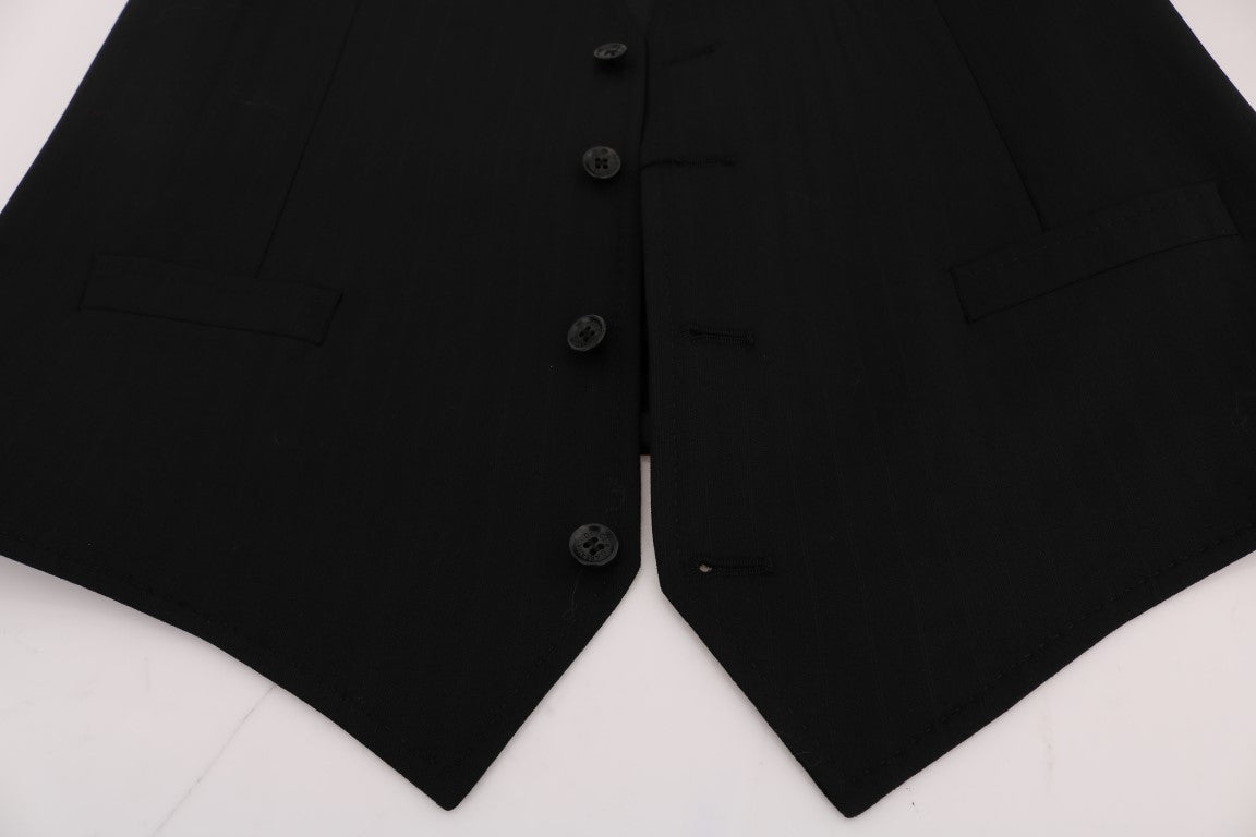 Dolce & Gabbana waistcoats for men in black, product view 5